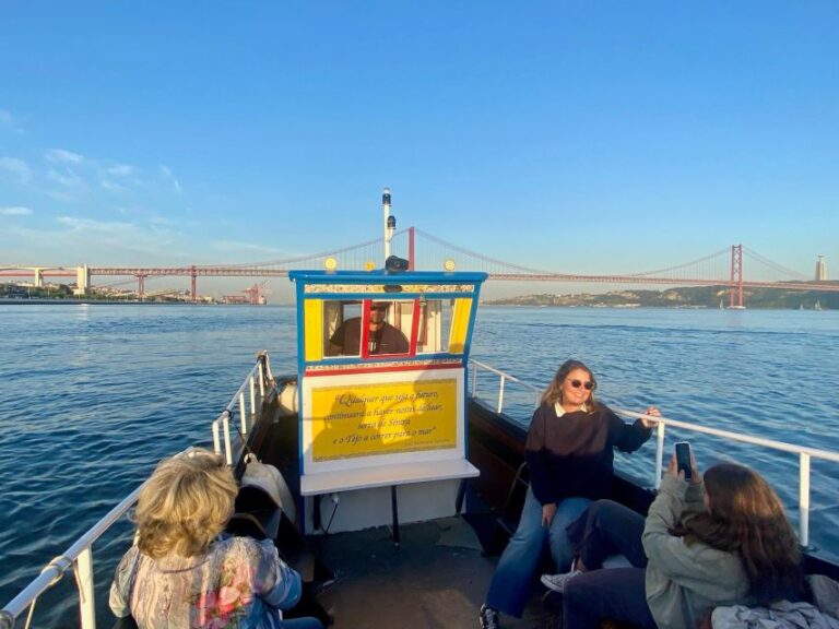 Lisbon: Live Guided Traditional Boat Sightseeing Cruise Tour Tour Overview And Pricing