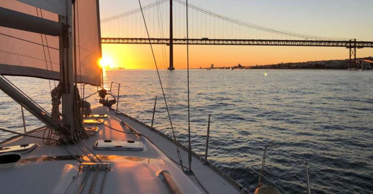 Lisbon: Private Sailing Tour With Locals And Sunset Tour Overview