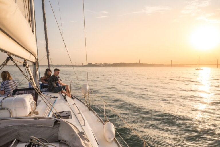 Lisbon: Private Sunset Cruise On The Tagus River With Drink Activity Details