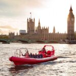 London: Thames Sunset Speedboat Experience With Drink Adrenaline Fueled Speedboat Ride