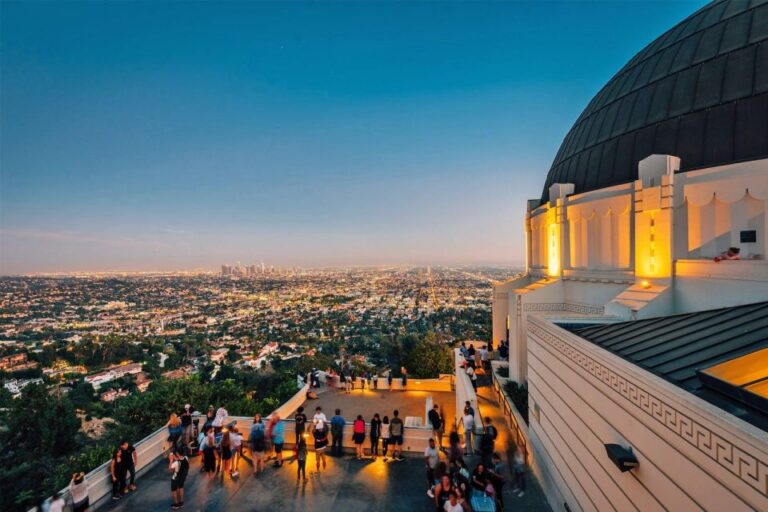 Los Angeles: Hollywood Night Tour With Griffith Observatory Itinerary Highlights