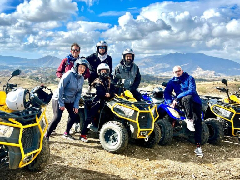 Málaga: Off Road 2 Hour Tour By 2 Seater Quad In Mijas Tour Overview And Pricing