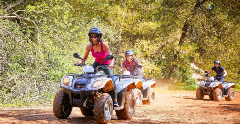 Mallorca: Quad Bike Tour With Snorkeling And Cliff Jumping Activity Overview