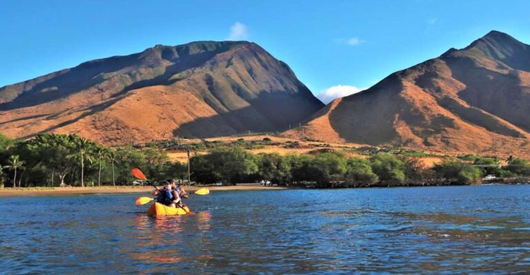 Maui: West Side Discovery Kayak & Snorkel From Ukumehame Tour Overview And Pricing