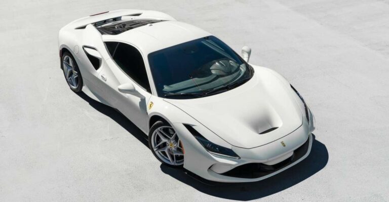 Miami: Ferrari F8 Supercar Driving Experience Exhilarating Miami Driving Route