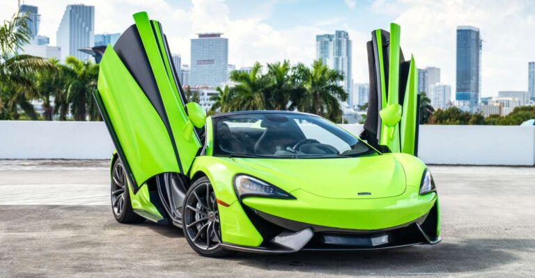 Miami: Mclaren 570s Spyder Supercar Driving Tour Activity Details