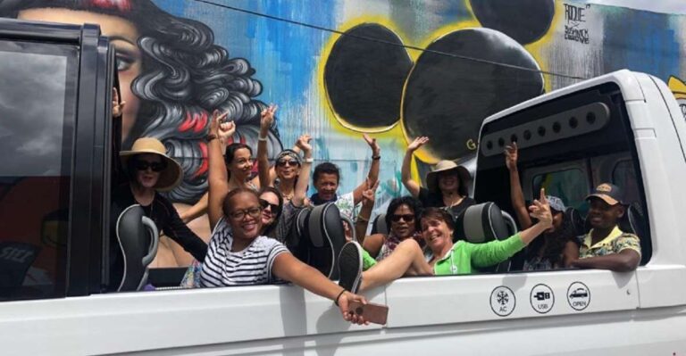 Miami Sightseeing Tour In A Convertible Bus (french) Tour Overview