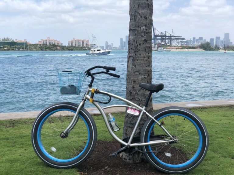 Miami: South Beach Fat Tire Beach Rider Bike Rental Rental Pricing And Duration