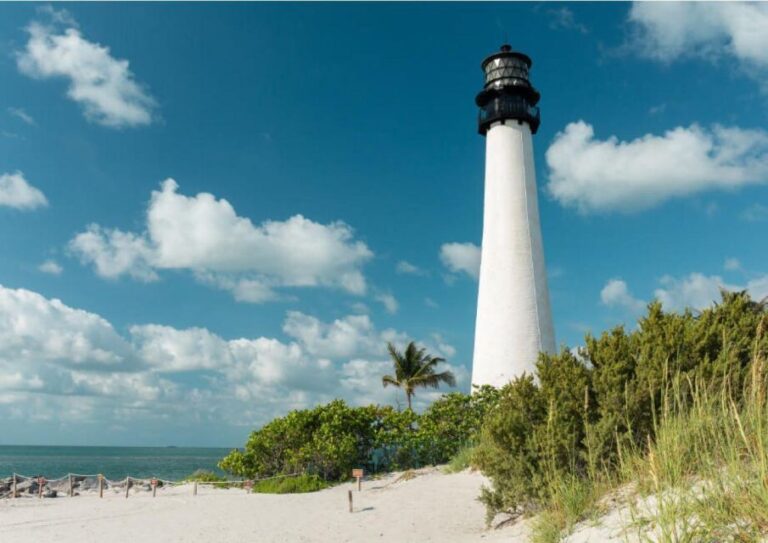 Miami: Visit To The Lighthouse Key Biscayne Brickell Key Biscayne Exploration