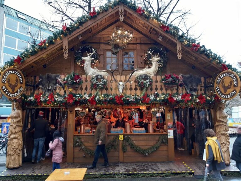 Munich: Christmas Market Tour With Mulled Wine Tour Overview