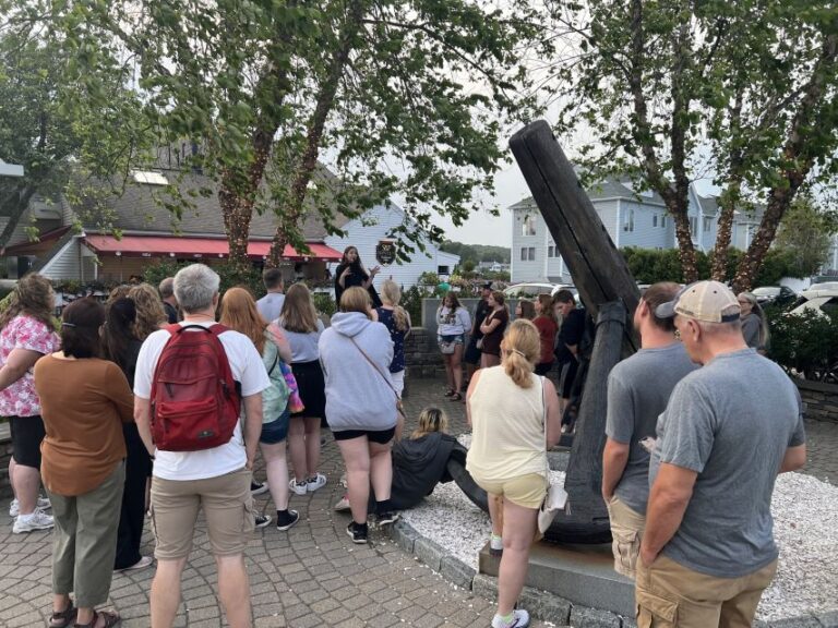 Mystic: Guided Ghost Tour Of Downtown Mystic At Night Tour Overview