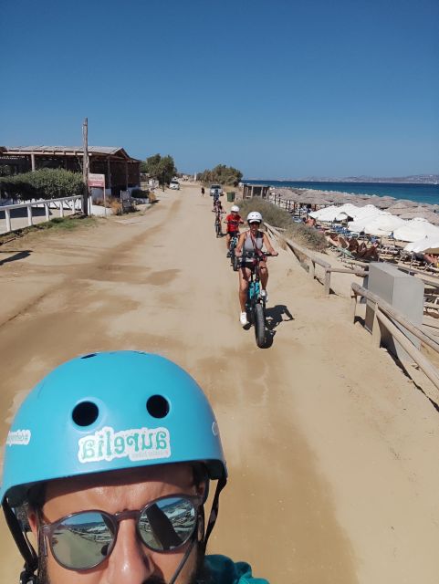 Naxos: West Coastline E Bike Tour With Sunset Option Tour Overview