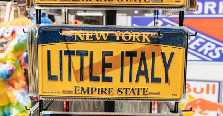 New York City: Little Italy Italian Food Tasting Tour Tour Overview