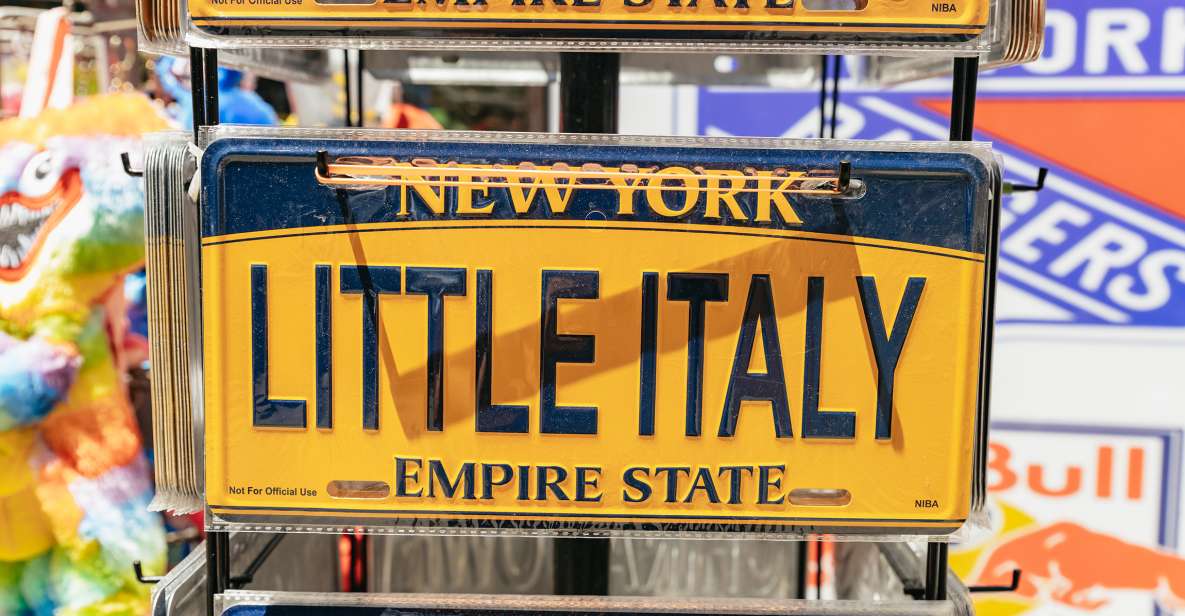 New York City: Little Italy Italian Food Tasting Tour - Tour Overview