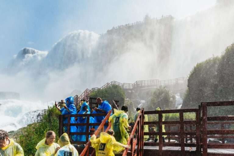 Niagara Falls Usa: Cave Of The Winds & Maid Of The Mist Ride Explore The Cave Of The Winds