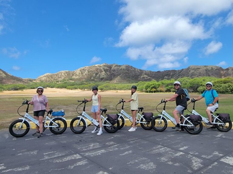 Oahu: Diamond Head E Bike Scenic Ride Overview Of The Tour