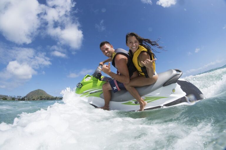 Oahu: Tandem Jet Ski Adventure On Maunalua Bay Activity Overview