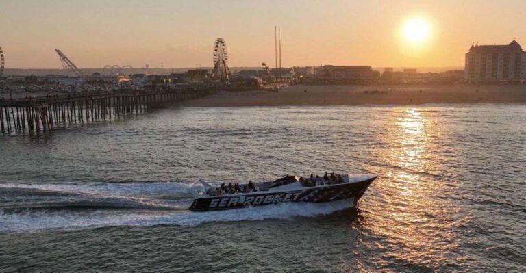 Ocean City, Md: Sea Rocket Sunset Cruise & Dolphin Watch Activity Overview