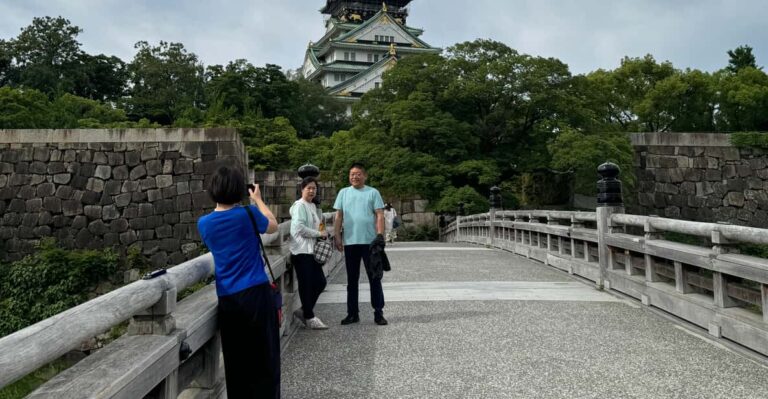 Osaka: Early Morning Osaka Castle Tour Avoid Crowds, 1.5h Itinerary