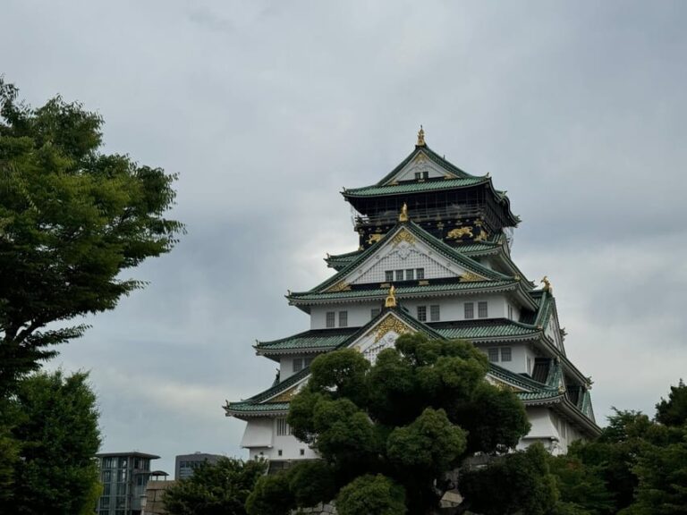 Osaka: Guided Tour Of Osaka Castle Park In 90 Minutes Tour Overview