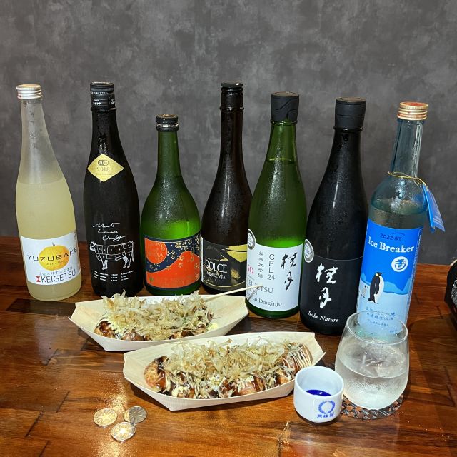 Osaka Sake Tasting With Takoyaki Diy Activity Overview