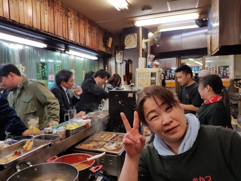 Osaka: Tenma And Kyobashi Night Bites Foodie Walking Tour Tour Overview And Pricing