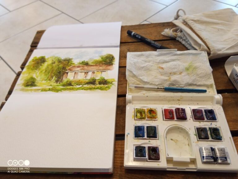 Painting And Gastronomy Experience At The Gates Of Giverny Activity Details