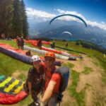 Paragliding Tandem Flight In Interlaken Interlakens Breathtaking Paragliding Experience