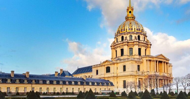 Paris: Invalides Dome Skip The Line Guided Museum Tour Tour Overview