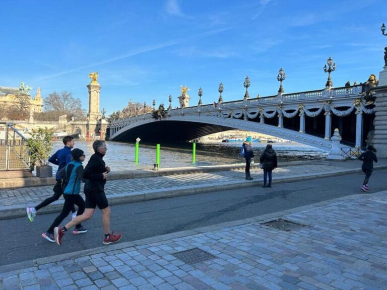 Paris Olympic Run Activity Overview