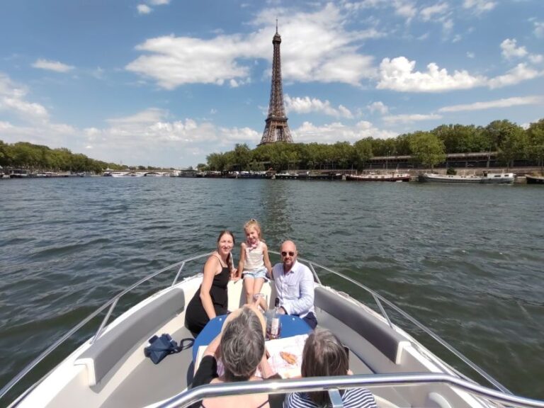 Paris Private Boat Seine River Start Near Eiffel Tower Overview Of The Tour