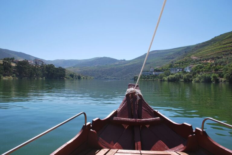 Pinhão: 2 Hour Rabelo Boat Tour With Audio Guide Tour Overview