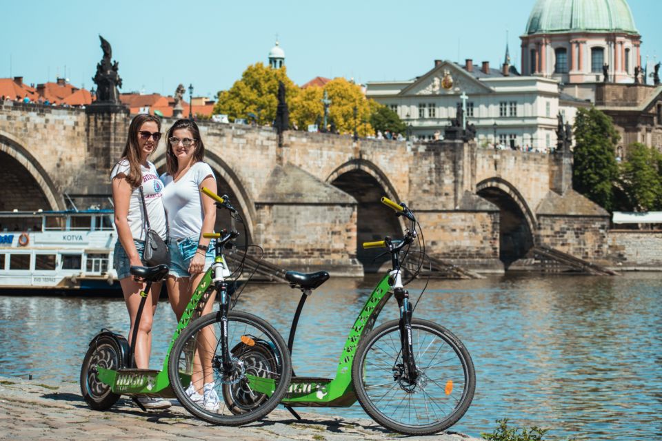 Prague: 2-Hour E-Scooter HUGO Bike Small Group Tour - Tour Overview