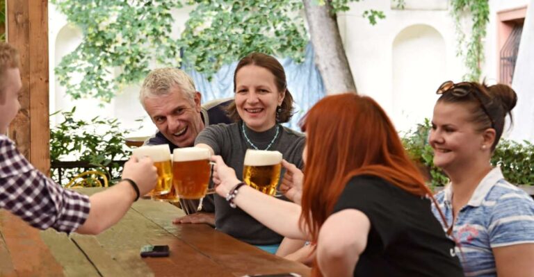 Prague: 3 Hour Beer Tour And Traditional Czech Dinner Tour Overview