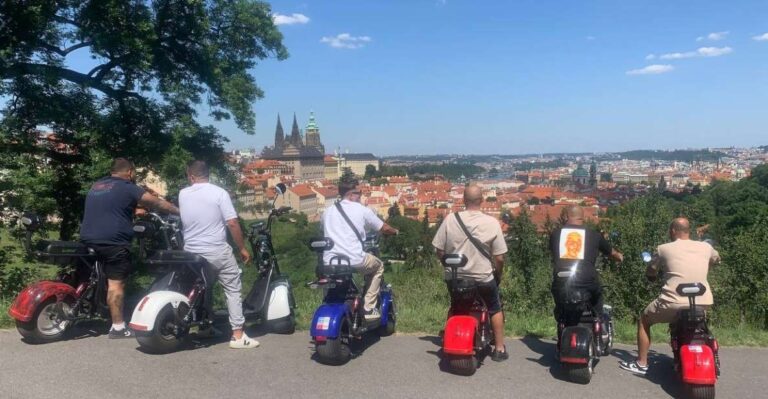 Prague 3h Grand Fat Tire E Scooter Tour With Panoramic Views Tour Overview