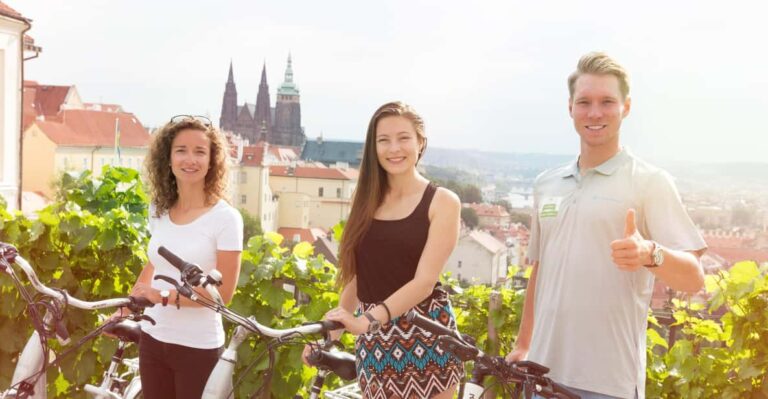 Prague: E Bike Small Group Or Private Highlights Tour Tour Description