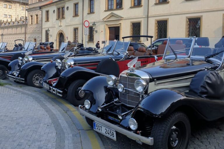 Prague: Private Old Town Tour By Vintage Car Tour Overview And Pricing