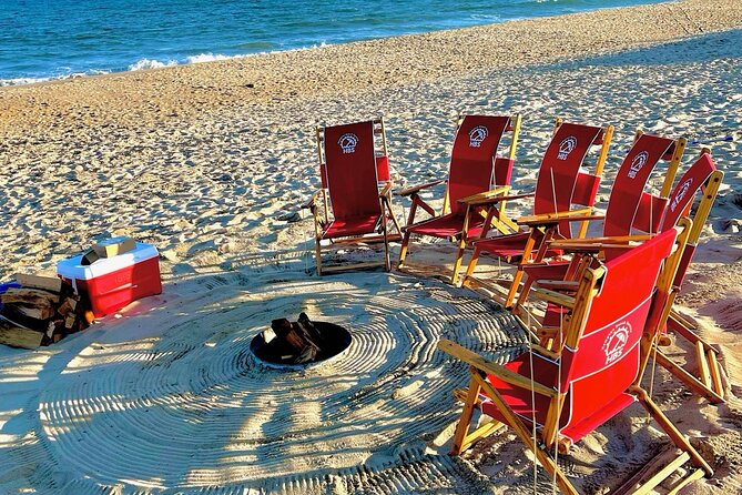 Private Beach Fire Montauk Amenities Provided