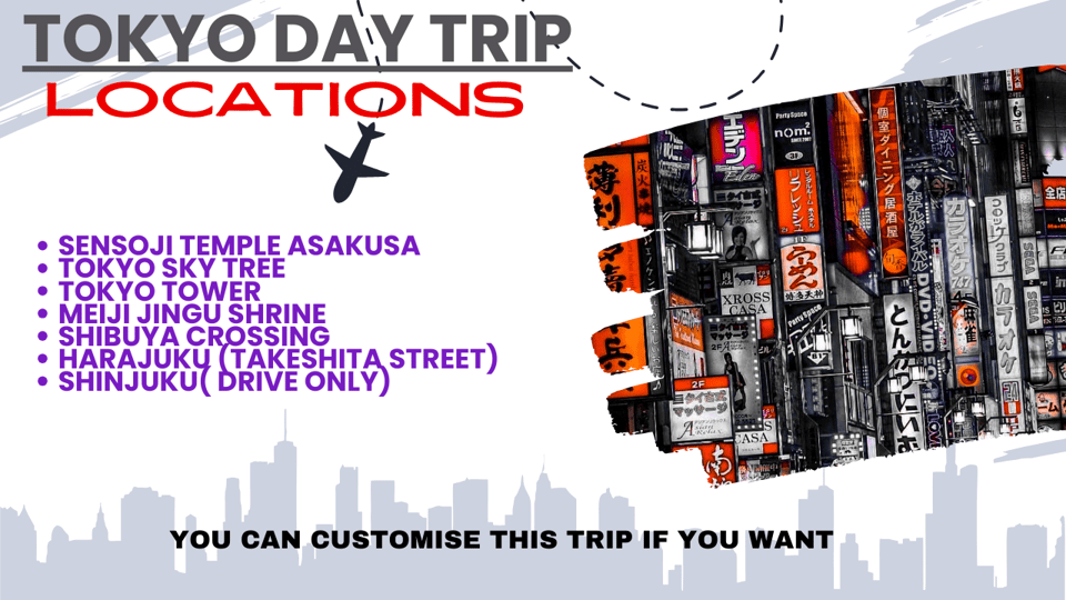 Private Group Tokyo Day Tour in a Car or Van - Group Size and Pickup