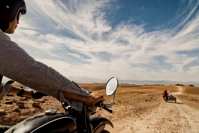 Private Sidecar Ride : The Agafay Desert 6h Highlights