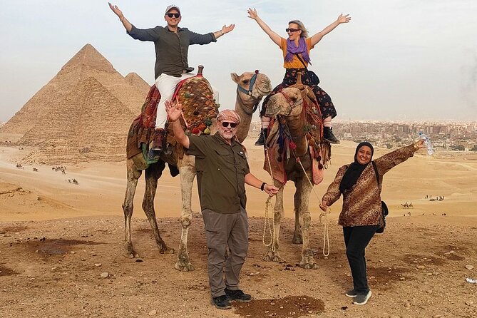 Private Tour All Inc Giza Pyramids, Saqqara Memphis, Lunch& Camel Tour Overview