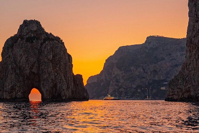 Private Tour of Capri by Boat at Sunset With Aperitif - Tour Overview