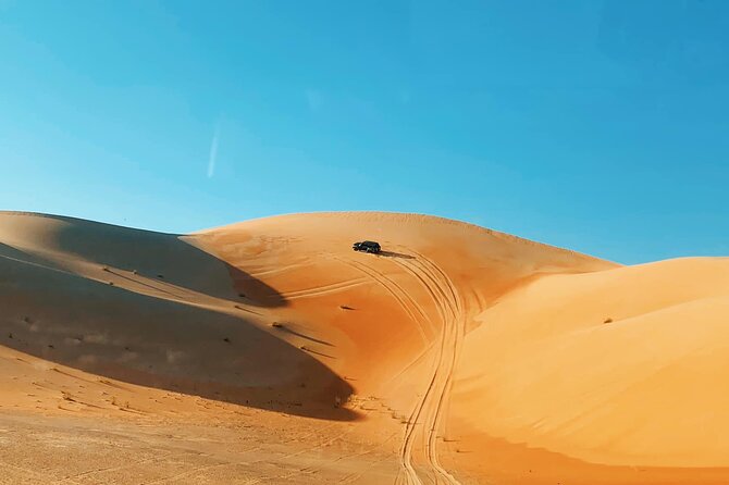 Red Dunes Sand Safari and Camel Ride With BBQ Dinner From Dubai - Overview and Experience