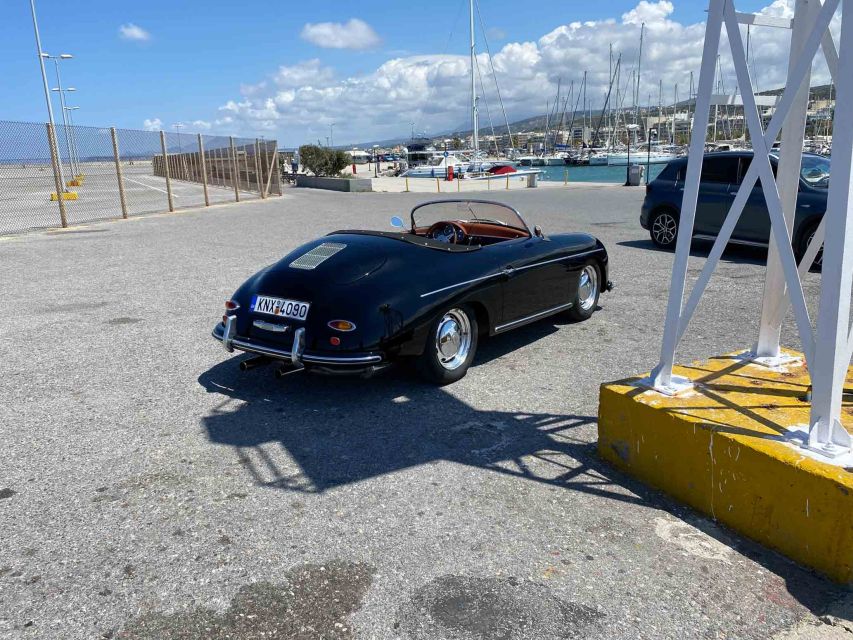 Rethymno: Ride With a Speedster 356 RCH - Activity Overview