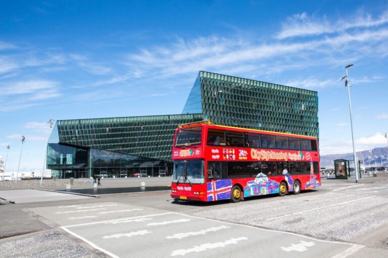 Reykjavik: City Sightseeing Hop On Hop Off Bus Tour Tour Overview