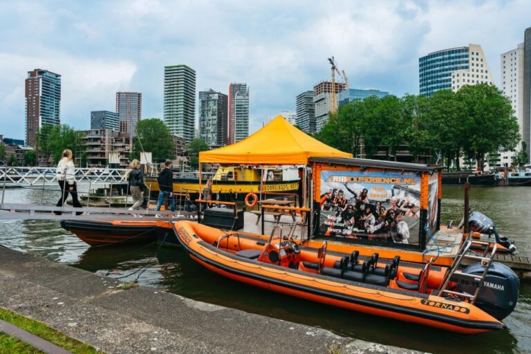 Rotterdam: Rib Speedboat Sightseeing Cruise Tour Overview And Details