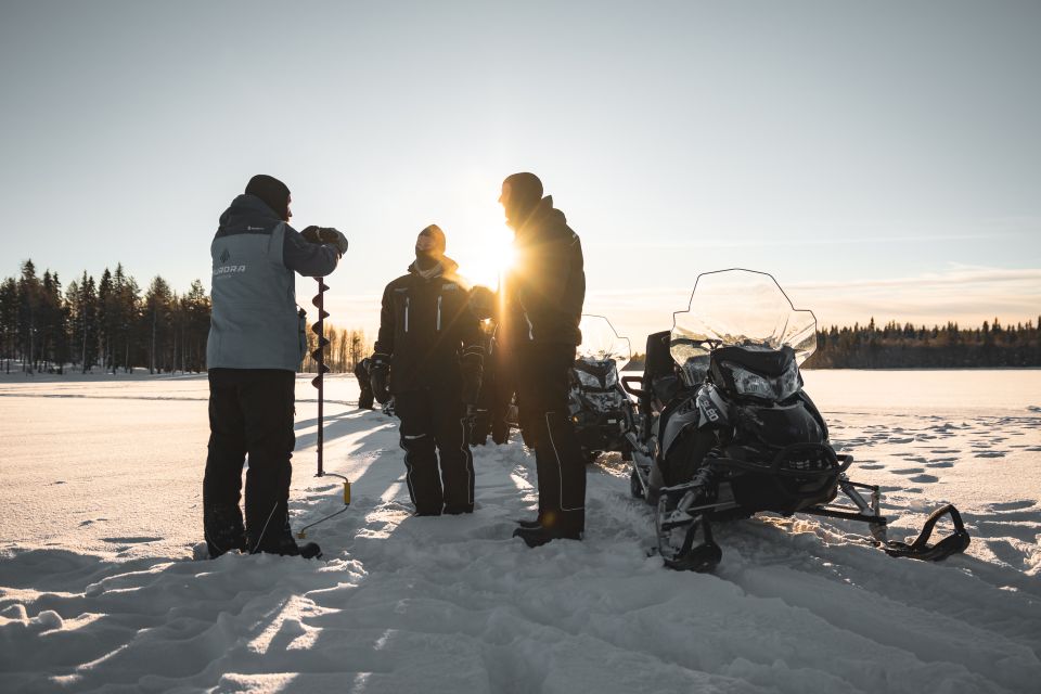 Rovaniemi: Electric Snowmobile Safari Tour With Ice Fishing - Tour Overview