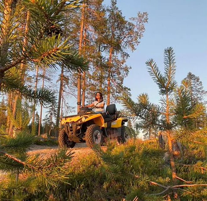 Rovaniemi: Midnight Sun, ATV Ride During The Golden Hour - Midnight Sun in Rovaniemi