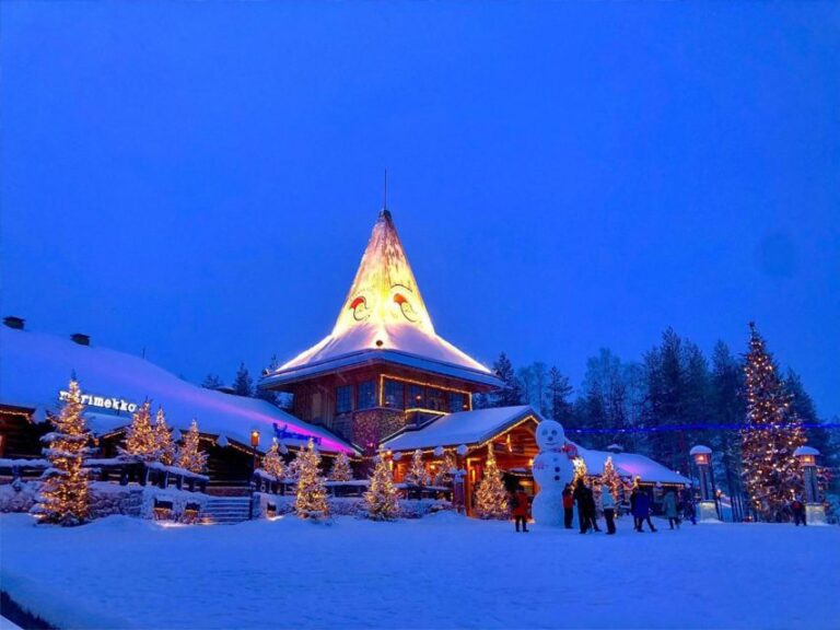 Rovaniemi: Santa Claus Village Tour & Arctic Circle Crossing Tour Overview