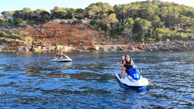 San Antonio: Cala Salada Jet Ski Tour (price Per Jet Ski) Tour Overview And Pricing